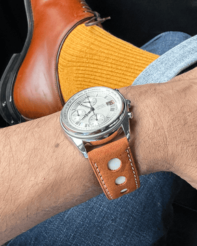 VETTEL / 20mm / IWC Style Tang Steel Buckle - Silver