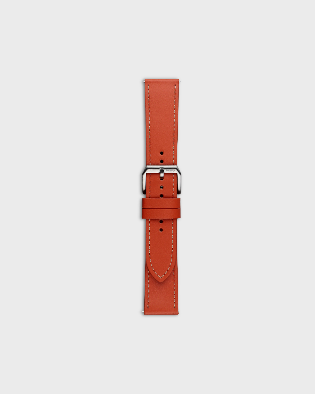 Tangerine Burst__Premium Italian leather watch strap in Orange available in sizes 18mm, 19mm, 20mm, 21mm & 22mm by Hello EDC
