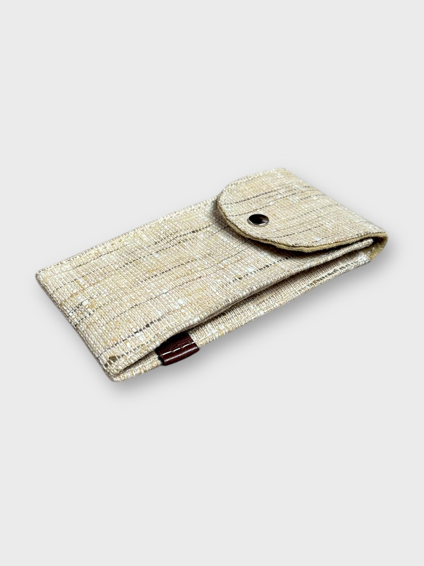 Moss Veil__ Khadi white color watch strap