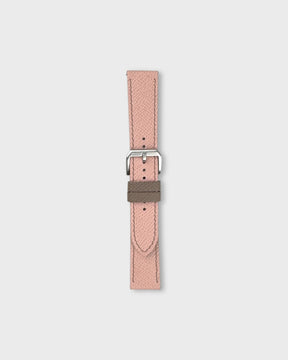 Berry Truffle / 20mm / IWC Style Tang Steel Buckle - Silver
