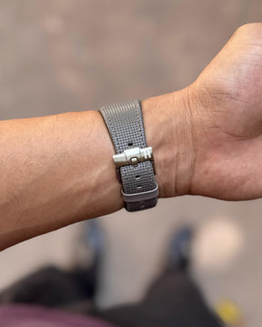 Shadow Grid - Stealth / Tissot PRX 40mm / Premium Tang Buckle