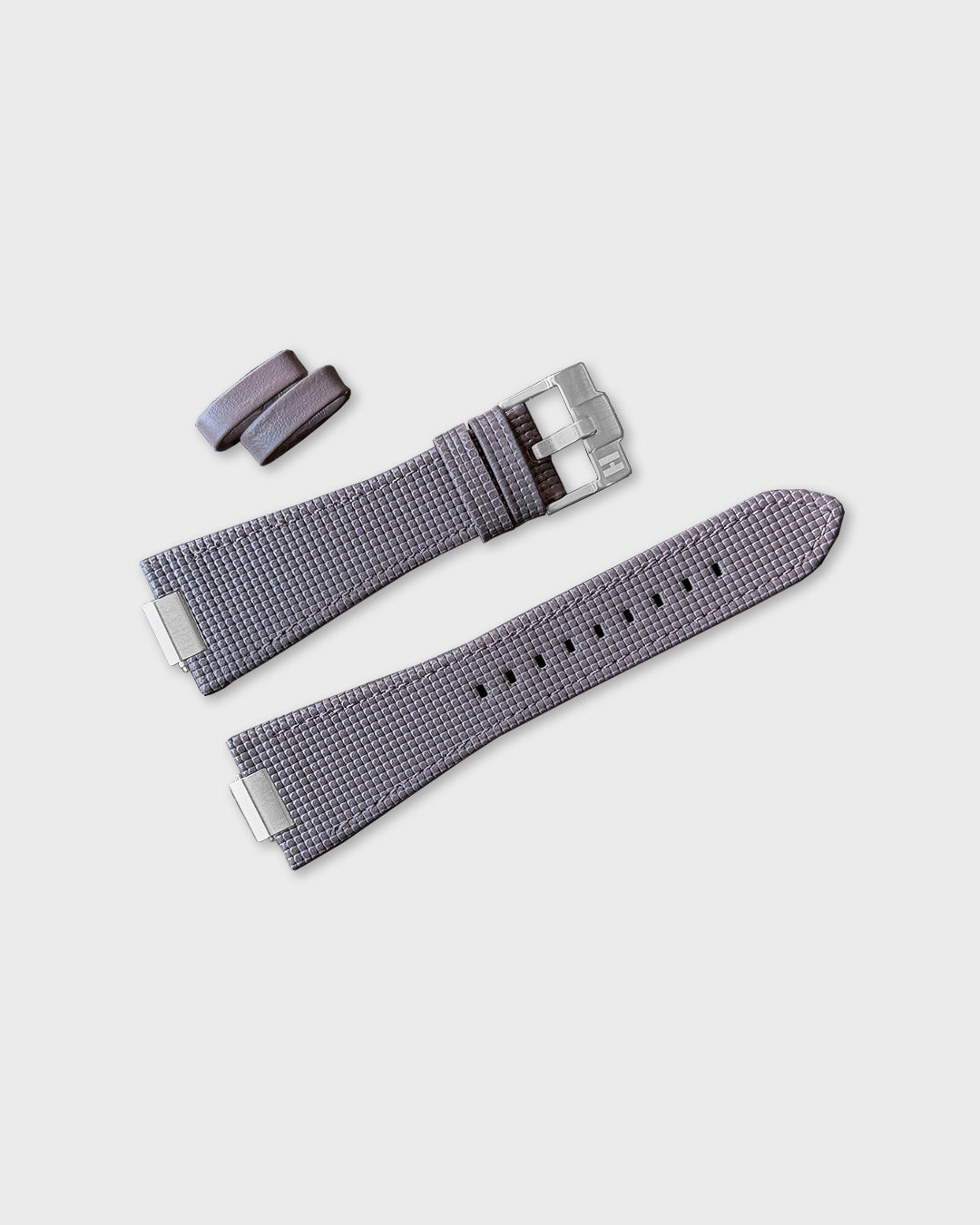 Shadow grid - Stealth__ , Tissot PRX Leather Strap for 40mm