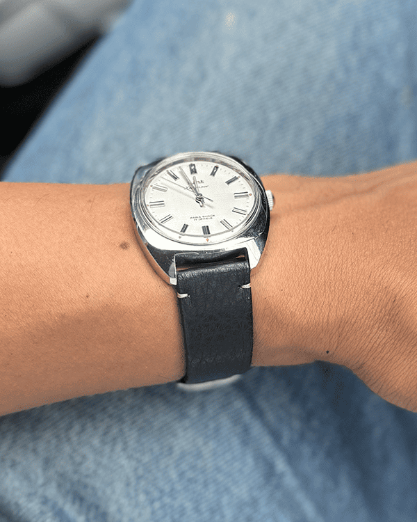 Pepper corn__Italian Leather watch strap 18mm, 20mm, 22mm