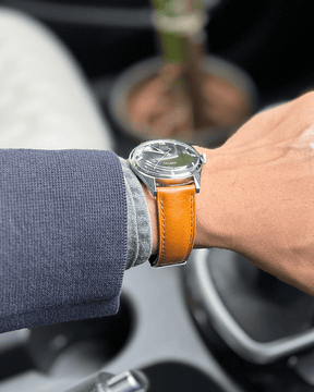 Malt (Light Tan) / 18mm / Tang Silver
