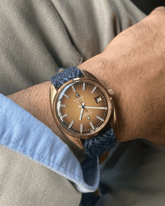 Admiral__Fabric Watch Strap in Tweed, 22mm