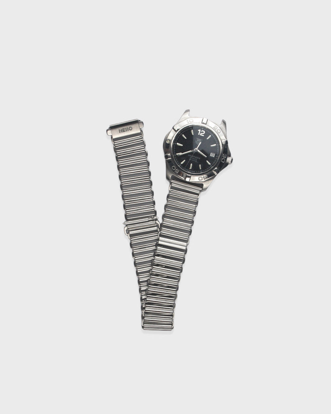 Bonklip stainless-steel watch bracelet in 18mm, 19mm, 20mm, 21mm & 22mm lugwidths