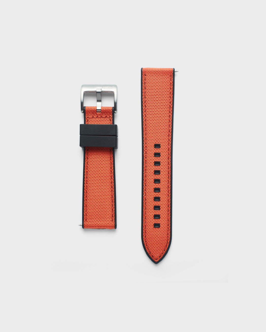 Coral__Orange Color 24mm watch strap