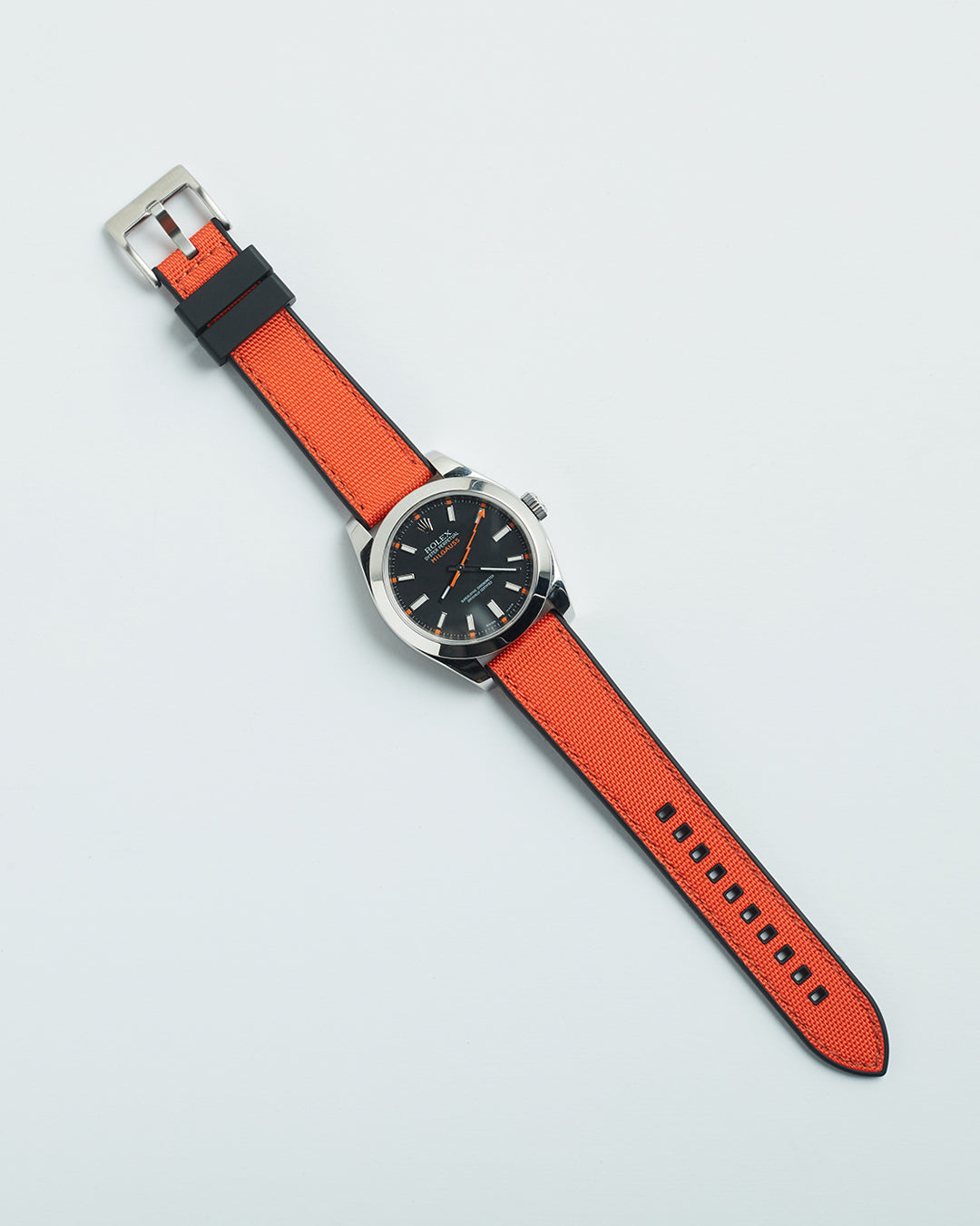 Coral__22mm fkm rubber watch strap