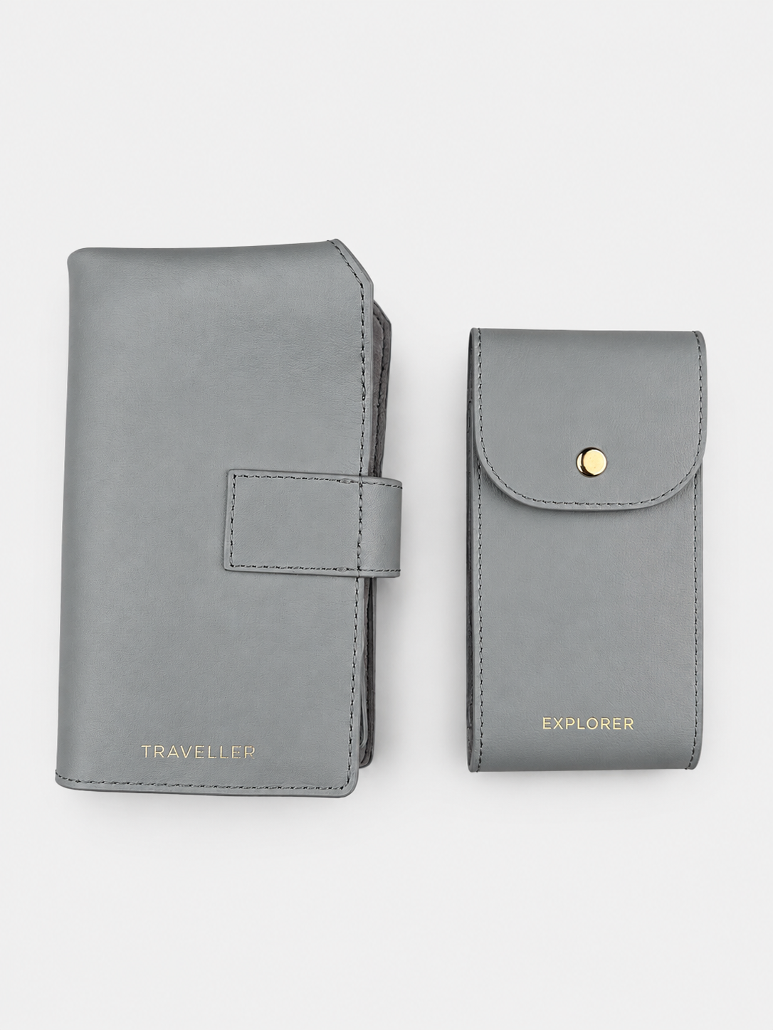 6 STRAP FOLIO + WATCH POUCH__Compact Watch Strap folio with watch carry pouch in premium Napa leather made to carry watches & straps while travelling.