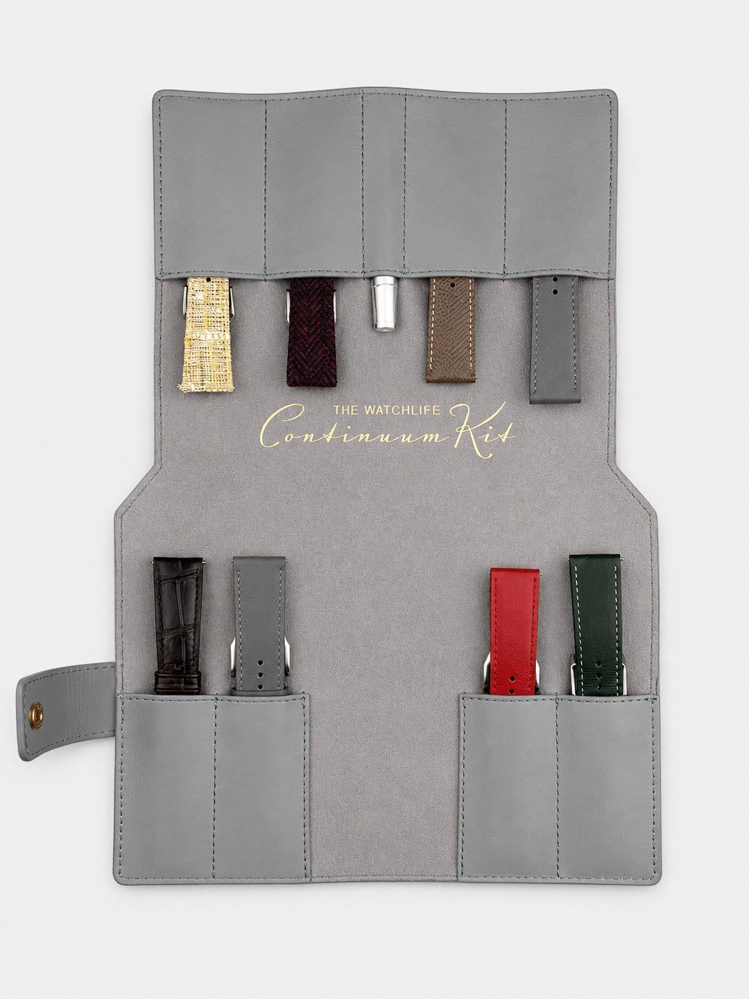 8 STRAP FOLIO__Watch Strap folio in premium Napa leather