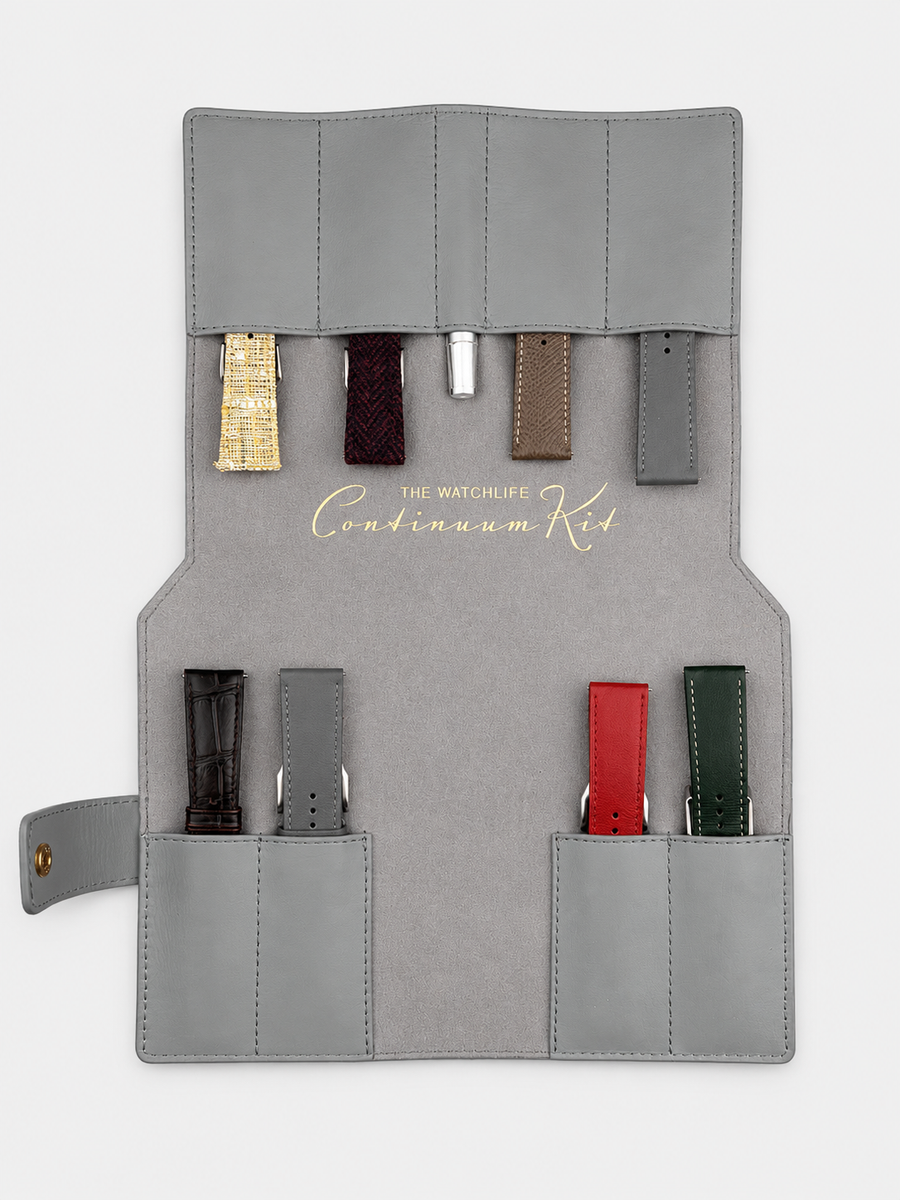 8 STRAP FOLIO__Watch Strap folio in premium Napa leather