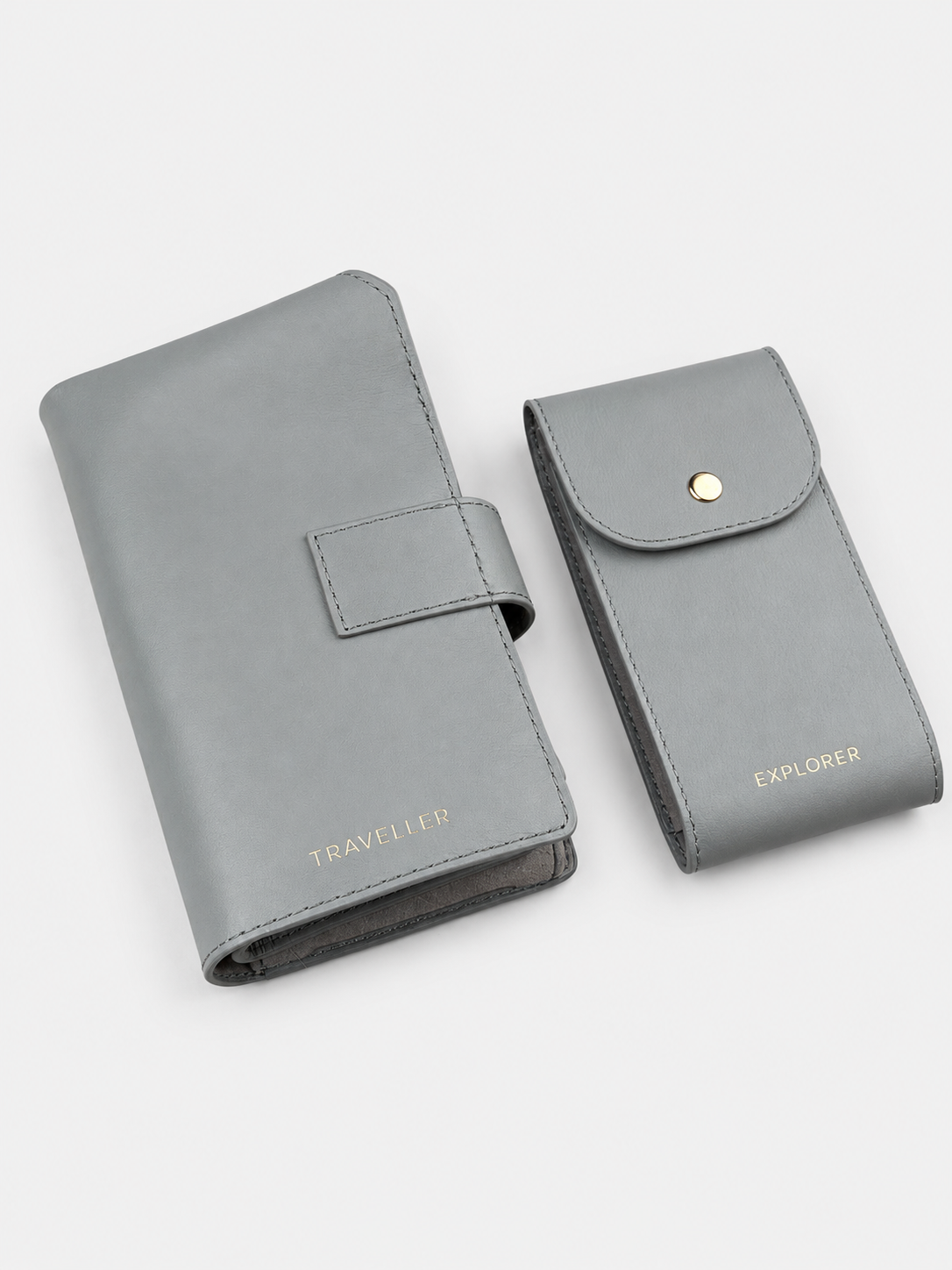 6 STRAP FOLIO + WATCH POUCH__Compact Watch Strap folio with watch carry pouch in premium Napa leather made to carry watches & straps while travelling.
