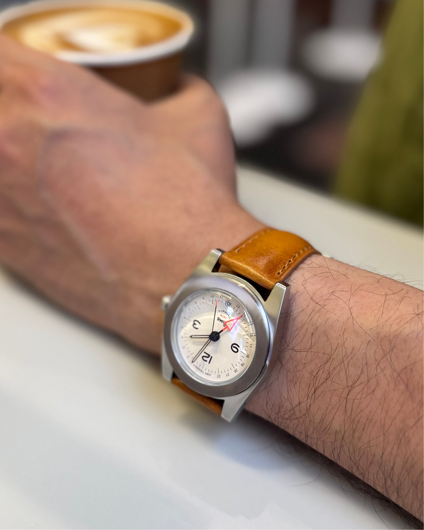 Malt (Light Tan)__Tan Leather Dress watch strap 18mm / 19mm / 20mm / 22mm