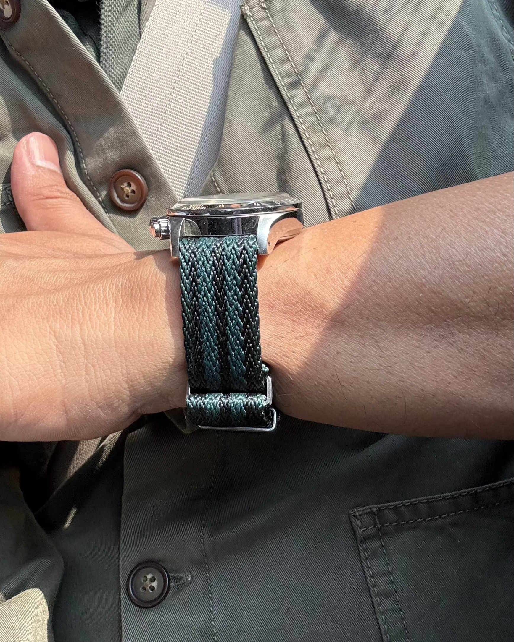 Reef Shark__NATO STRAP_SHARKTOOTH NYLON FABRIC STRAP