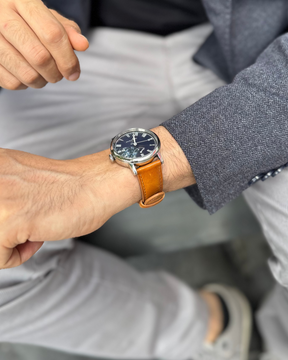 Malt (Light Tan) / 18mm / Tang Silver