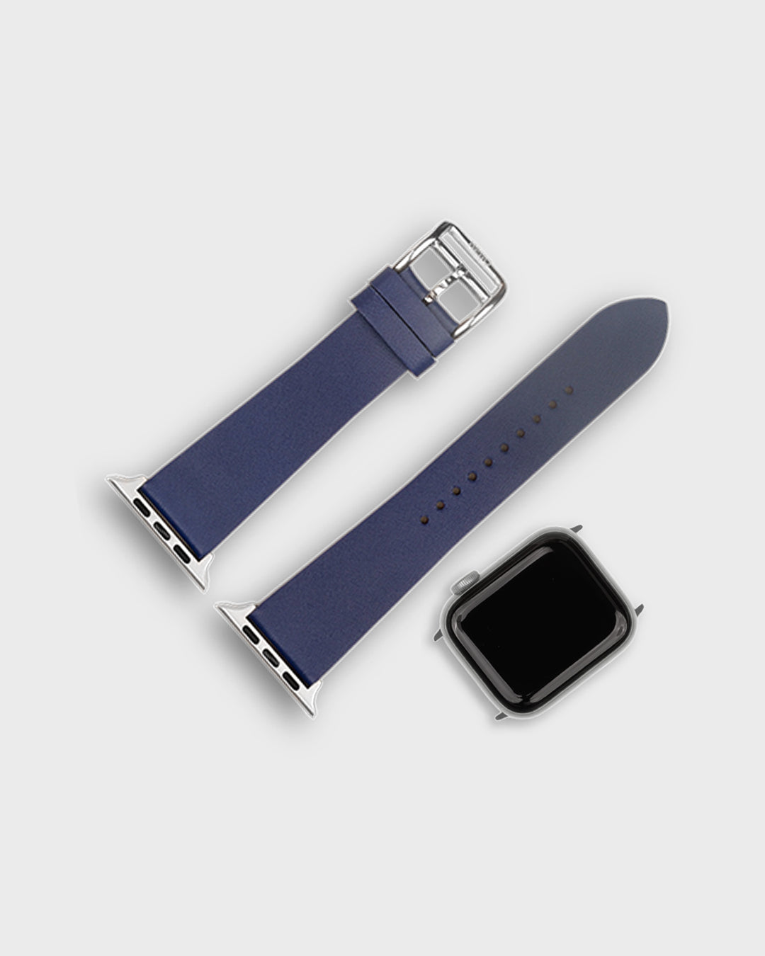 VAN GOGH BLUE__Navy Blue Watch Strap for Apple