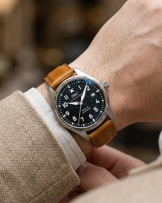 Malt (Light Tan)__Tan Leather Dress watch strap 18mm / 19mm / 20mm / 22mm