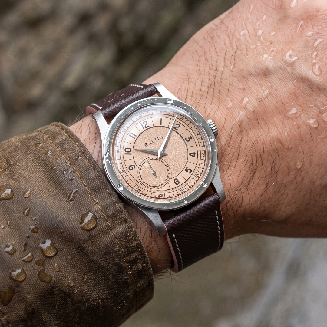 Chocolate Rose__Brown Pink Watch strap
