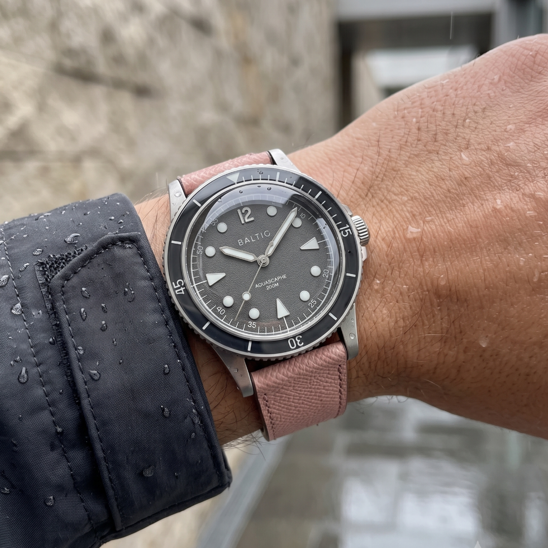 Berry Truffle__Pink Brown Watch strap