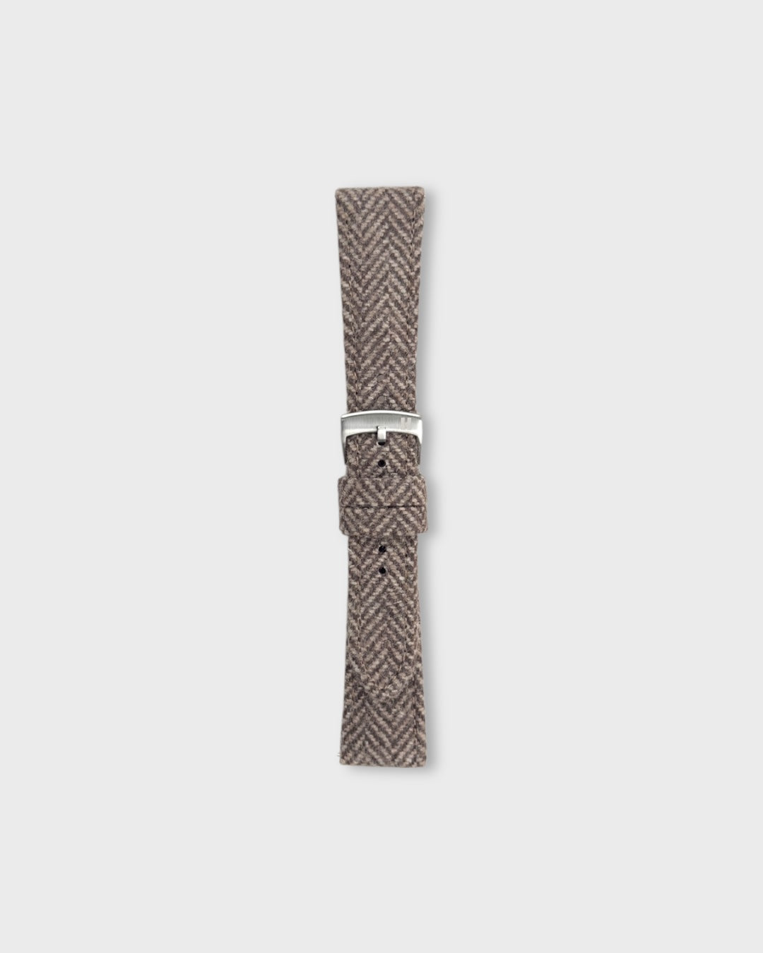 Truffle__Merlot_Tweed Fabric Watch Strap 20mm/ 22mm
