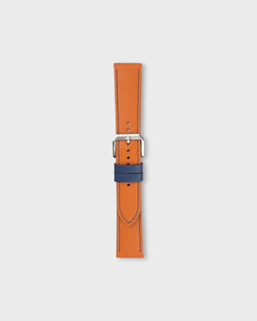 Marmalade Twist / 20mm / IWC Style Tang Steel Buckle - Silver