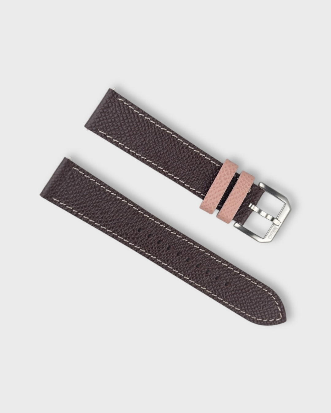 Chocolate Rose__Brown Pink Watch strap