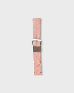 Berry Truffle / 20mm / IWC Style Tang Steel Buckle - Silver