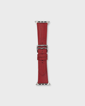 Crimson Drape / Apple Watch Case 41/40/38mm / Silver