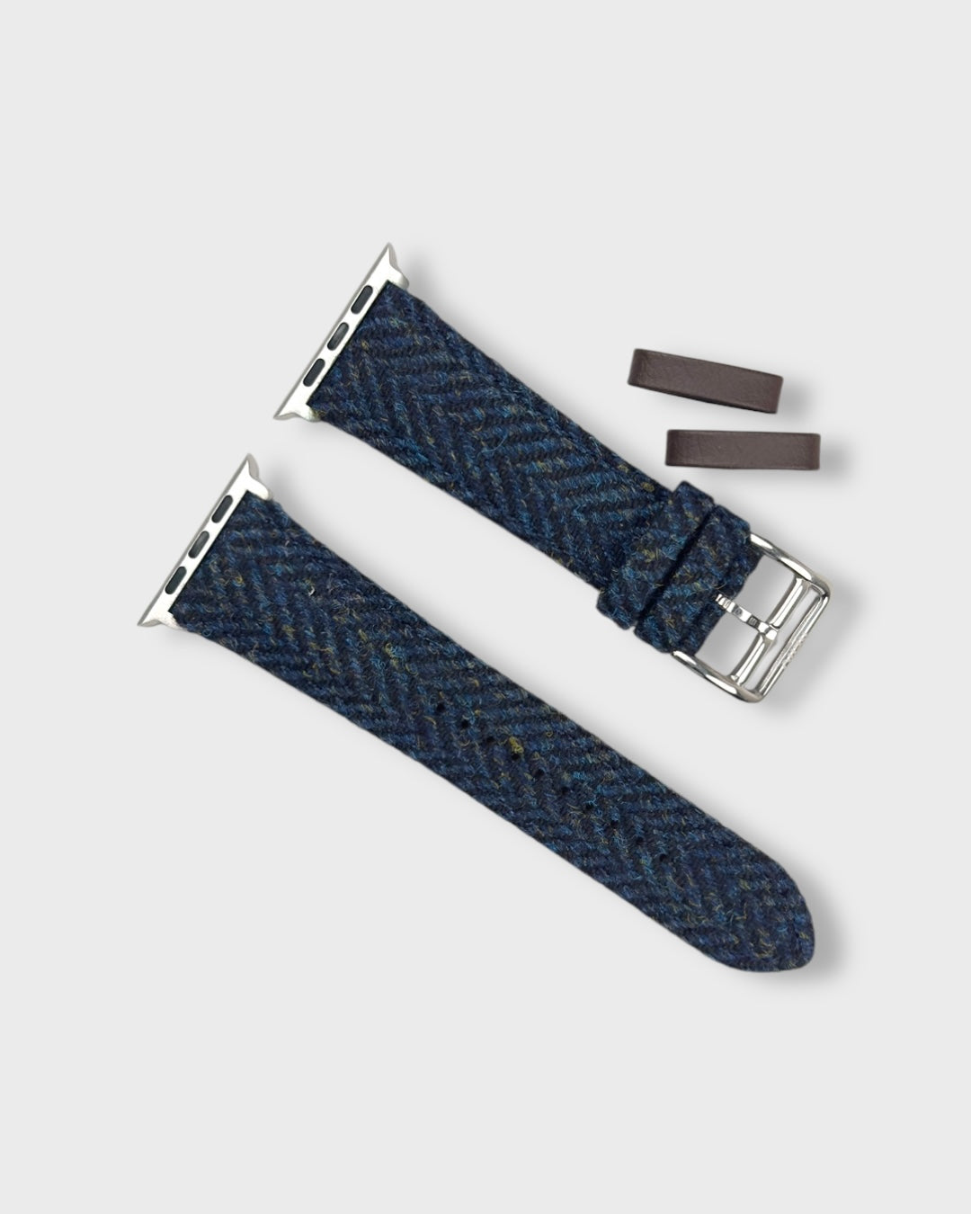 Admiral__Fabric Apple Watch strap in tweed for Apple Watch series 10