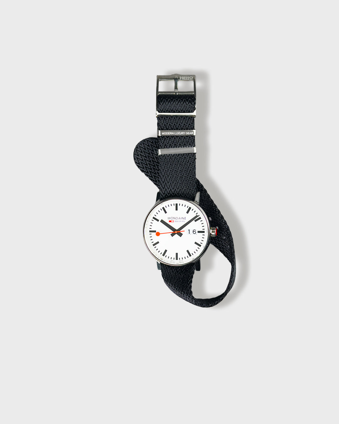 Blacktip Shark__ Blue nylon NATO Nylon watch strap 20mm, 22mm