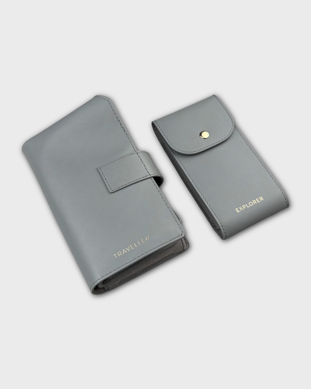 6 STRAP FOLIO + WATCH POUCH__Compact Watch Strap folio with watch carry pouch in premium Napa leather made to carry watches & straps while travelling.