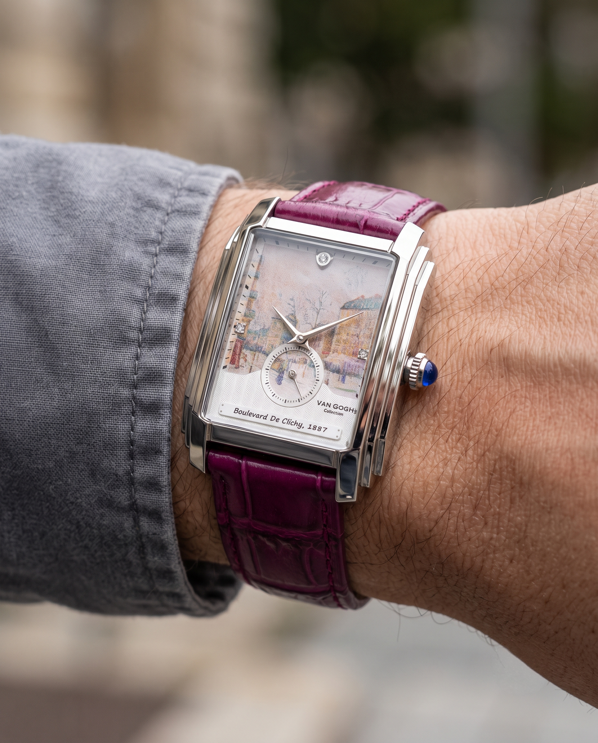 Boulevard de Clichy watch, Van Gogh Collection, view 4