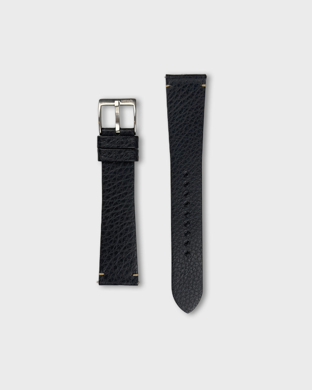 Pepper corn__Italian Leather watch strap 18mm, 20mm, 22mm