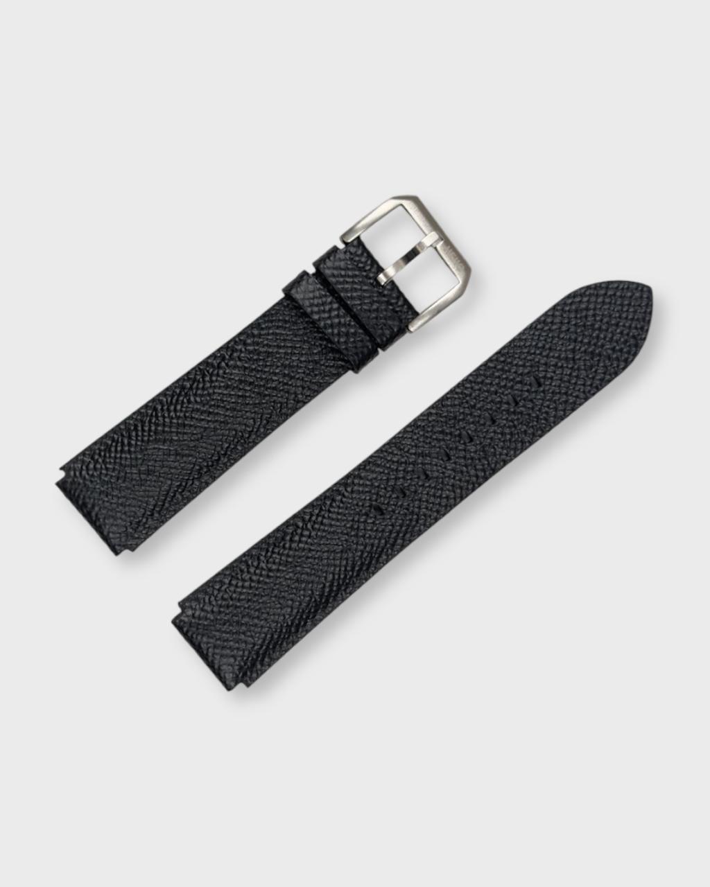 Onyx__Seiko Monster leather watch strap