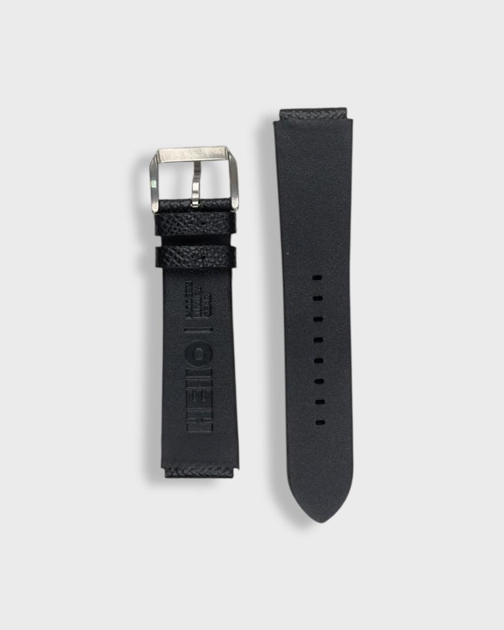 Onyx__Seiko Monster leather watch strap