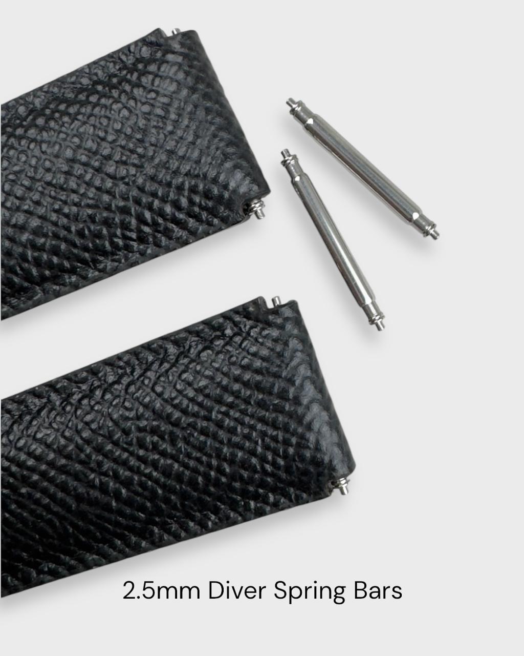 Onyx__Seiko Monster leather watch strap
