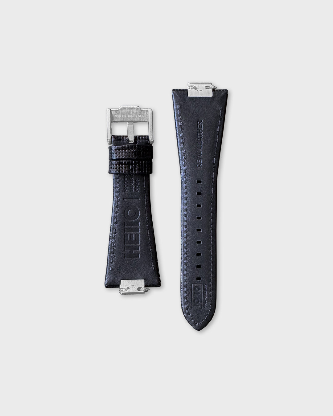 Phantom grid - Stealth__ , Tissot PRX Leather Strap for 40mm
