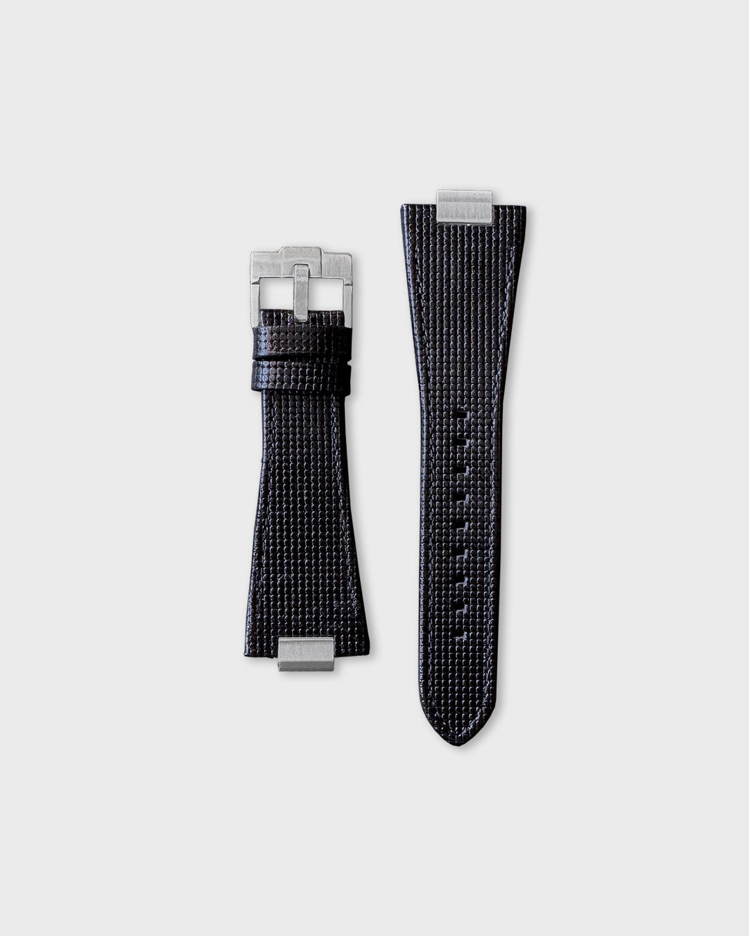 Phantom grid - Stealth__ , Tissot PRX Leather Strap for 40mm