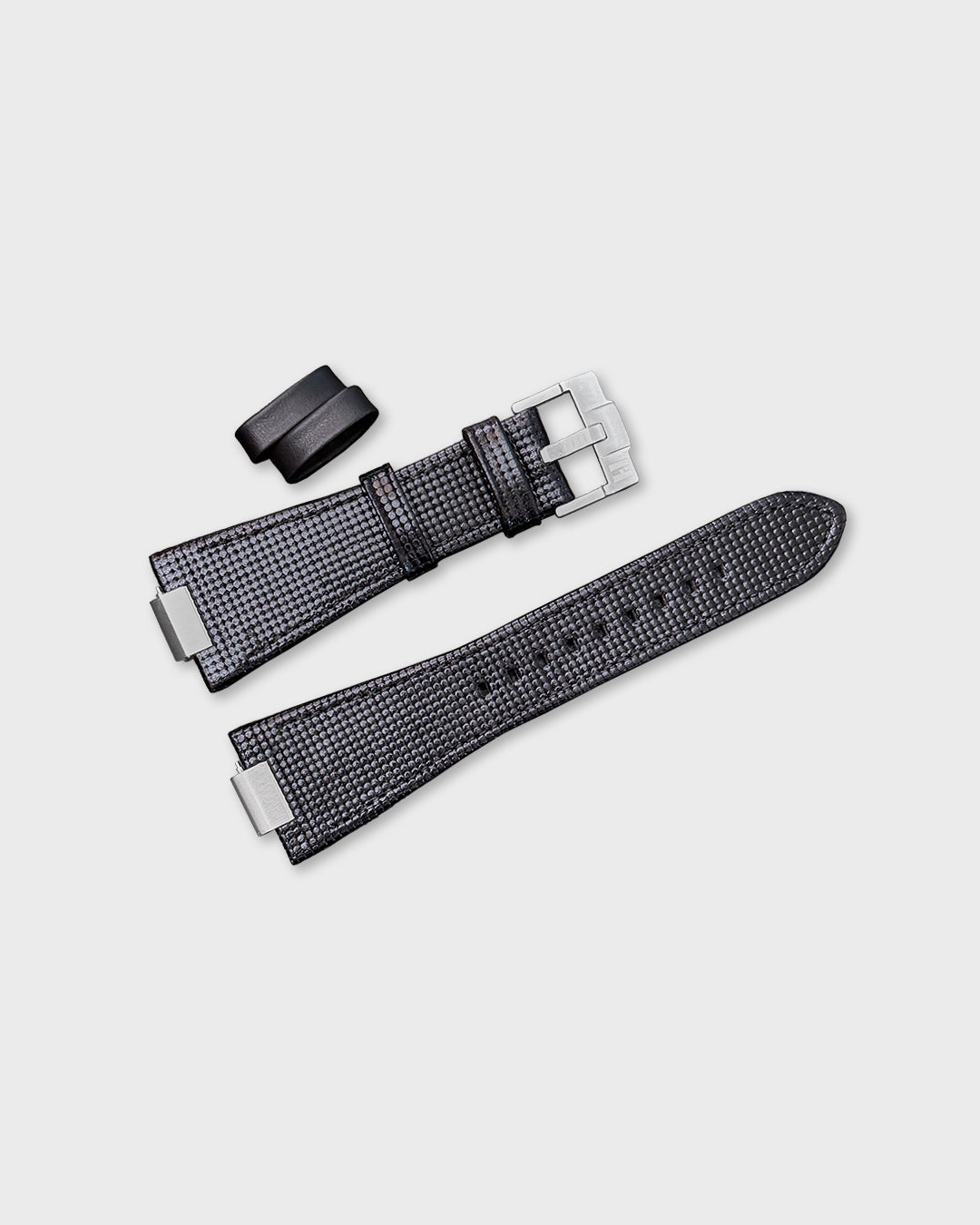 Phantom grid - Stealth__ , Tissot PRX Leather Strap for 40mm
