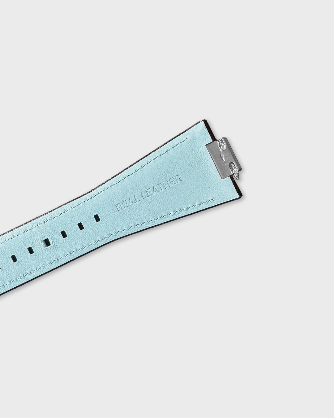 Phantom grid - Tiffany__ , Tissot PRX Leather Strap for 40mm