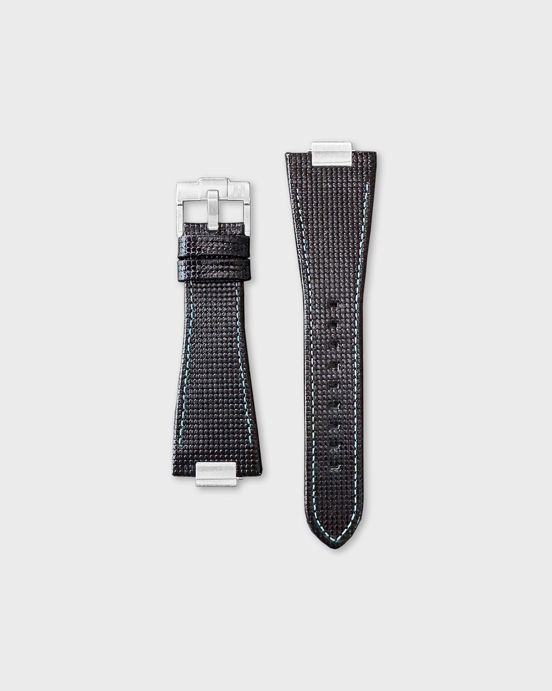 Phantom grid - Tiffany__ , Tissot PRX Leather Strap for 40mm