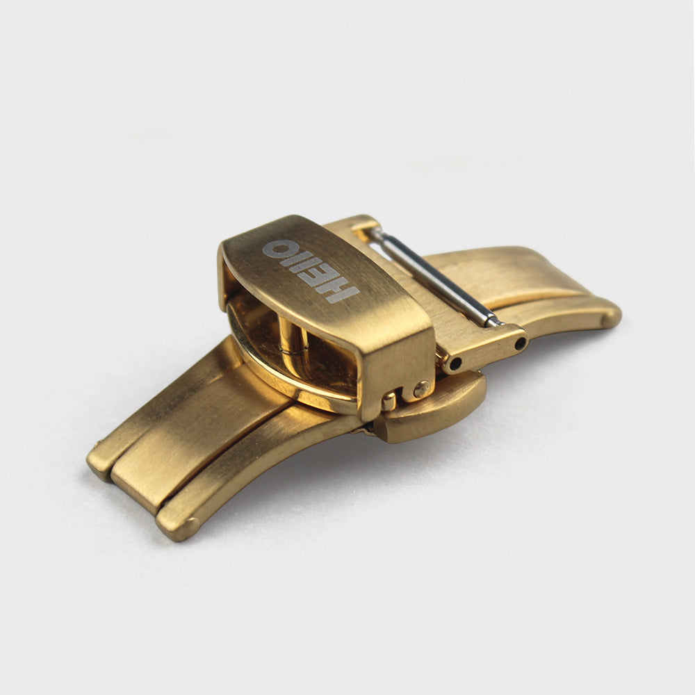 Butterfly Clasp — Brushed Gold — 2