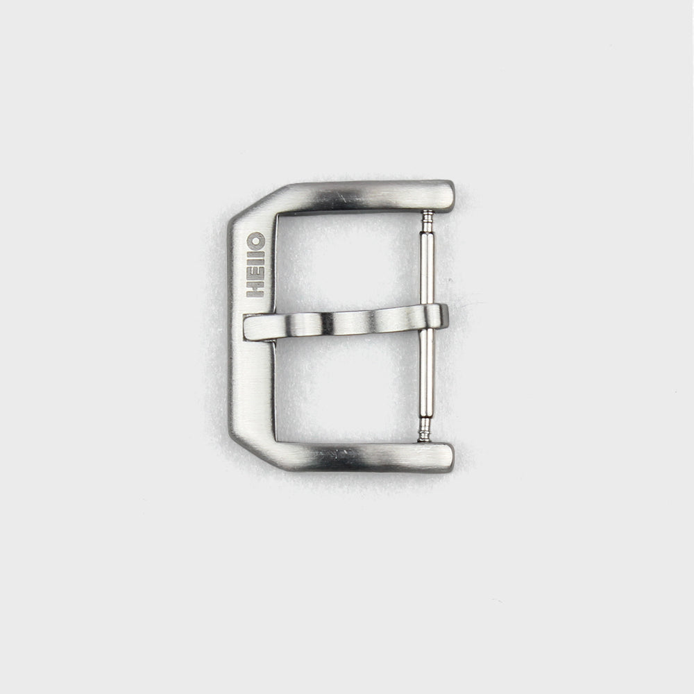 IWC Style Tang Buckle — Brushed Silver — 4