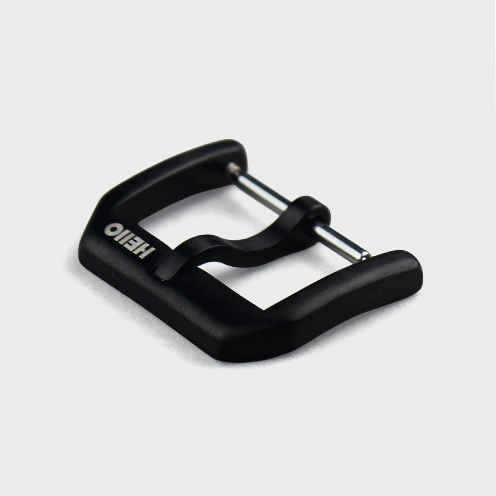 IWC Style Tang Buckle — Brushed Black — 1
