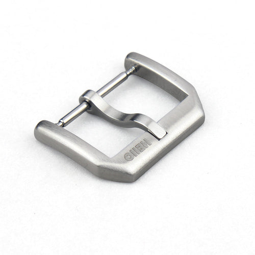 IWC Style Tang Buckle — Brushed Silver — 2