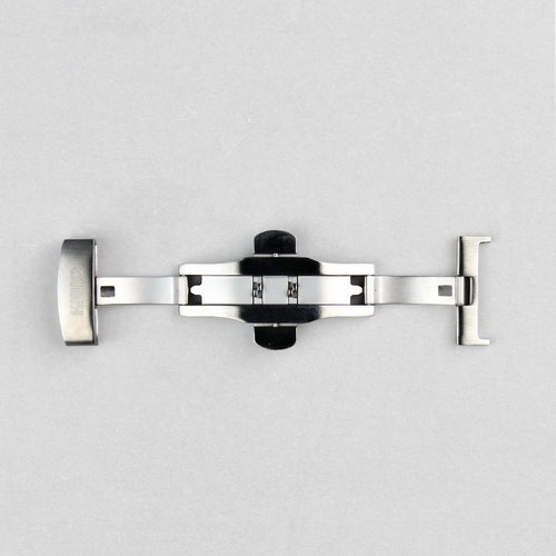 Butterfly Clasp — Brushed Silver — 3