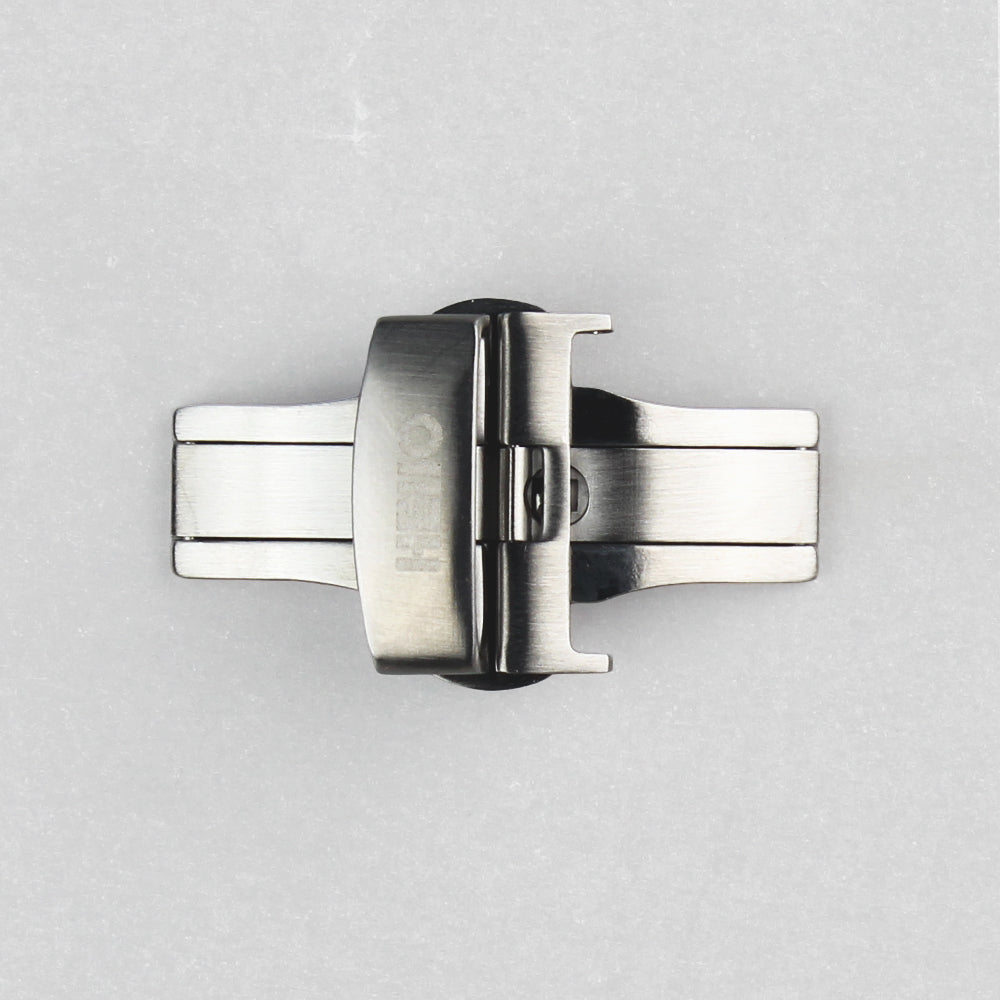 Butterfly Clasp — Brushed Silver — 2