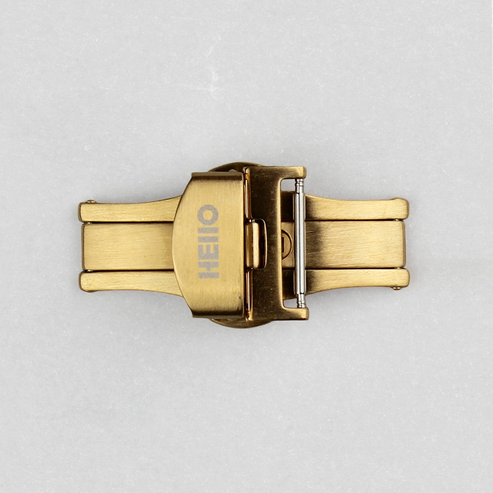 Butterfly Clasp — Brushed Gold — 3