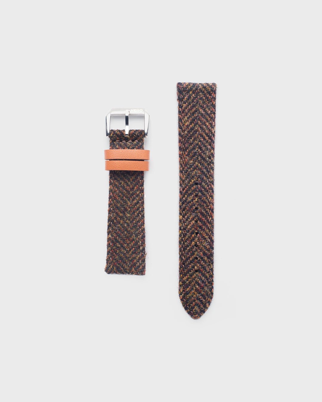 Figgy Rouge__EMBRACE -  Harris Tweed 18mm watch strap