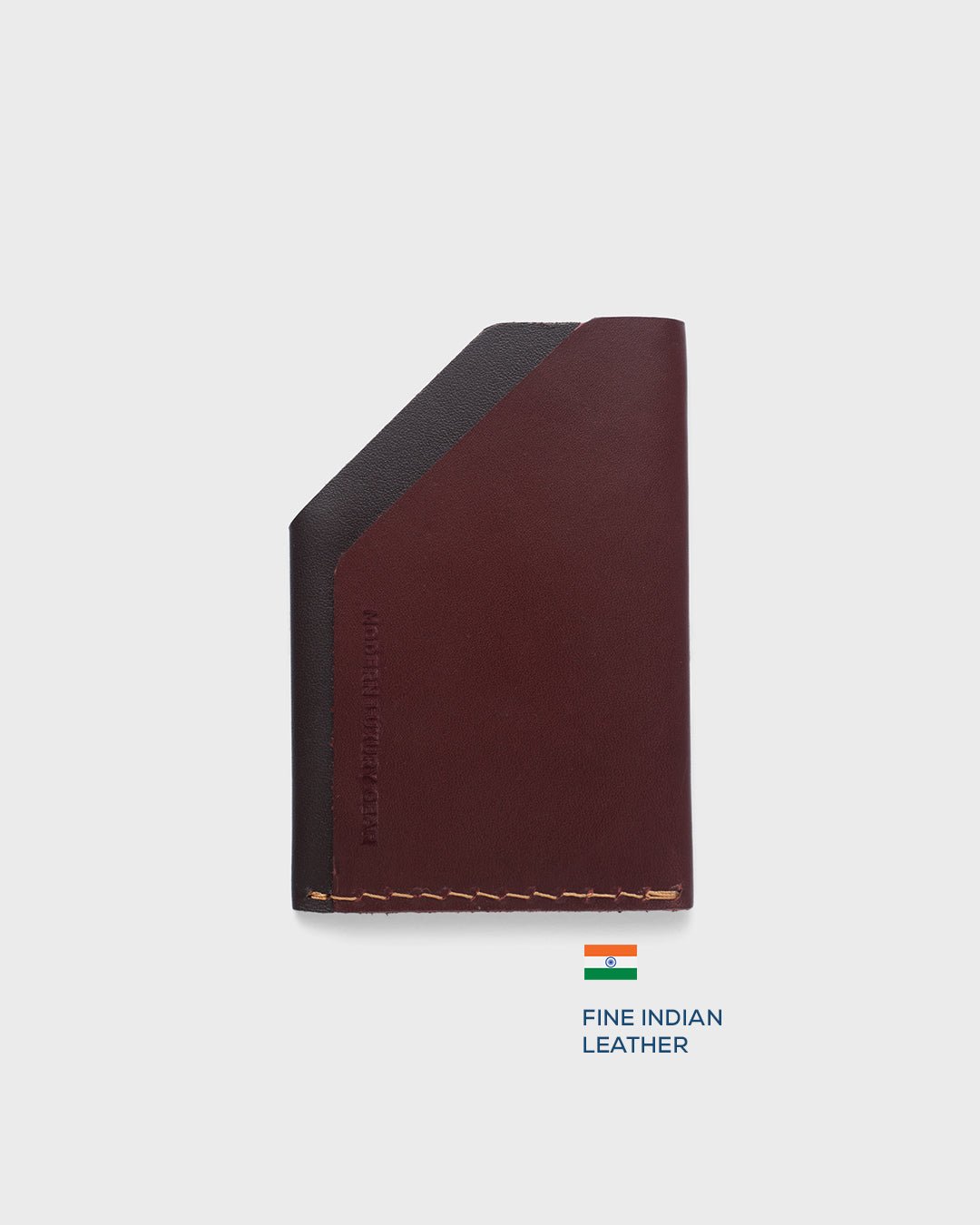Cherry + Dark Chocolate__FOUNDERS WALLET - HEllO Modern Luxury Gear
